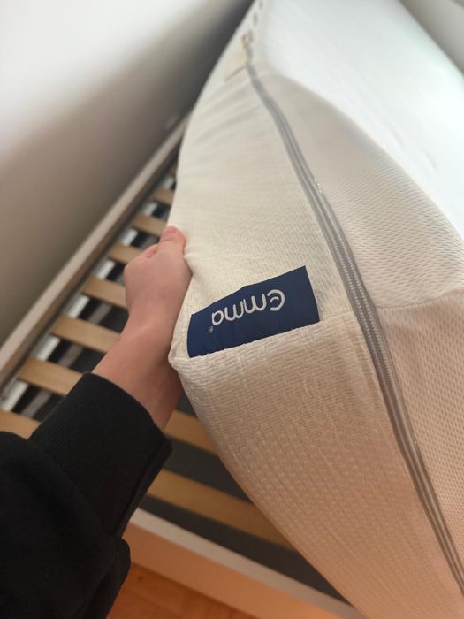 Cama IKEA SLÄKT individual 2 gavetas + colchão Emma