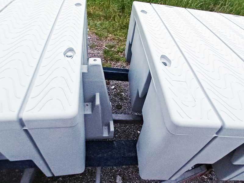 POMOST PŁYWAJĄCY MODUŁOWY 18m2, Platforma pływająca 5x3,6m
