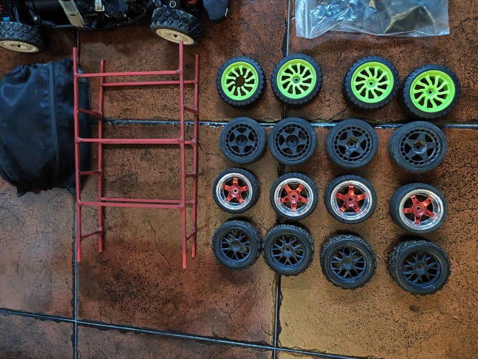 RC TT 02 rally usado em bom estado