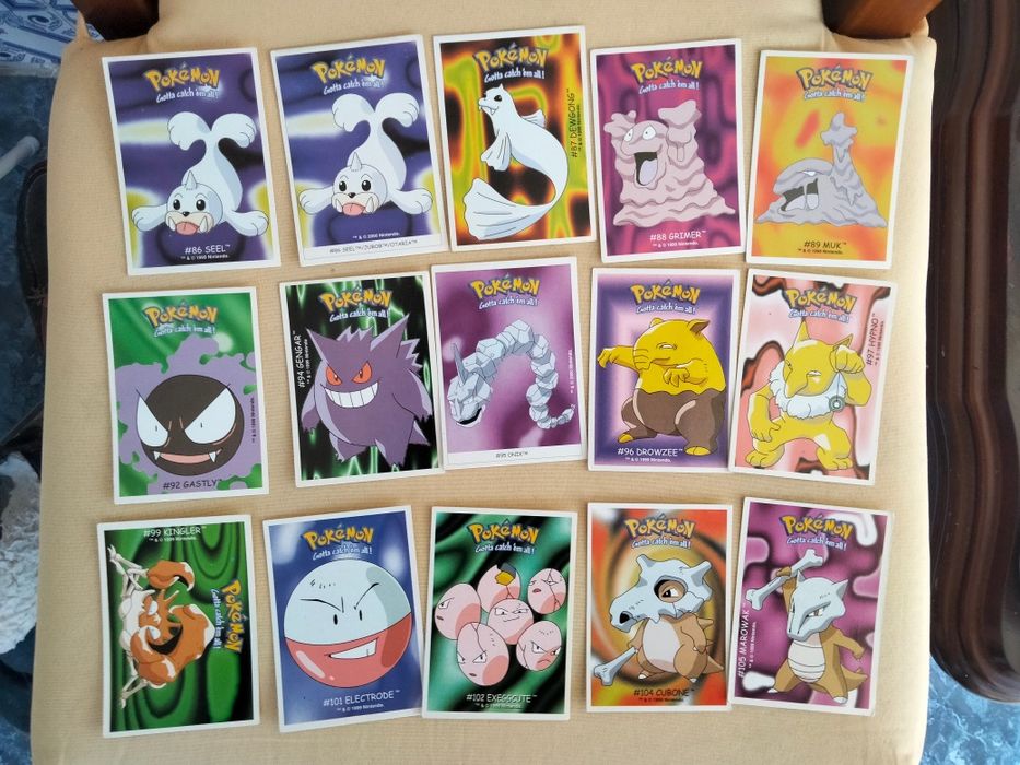 Autocolantes Pokémon coleção Dunkin boomer