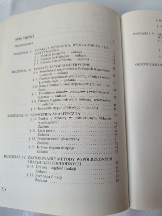 Zbiór zadań z matematyki klasa 3 i 4 LO