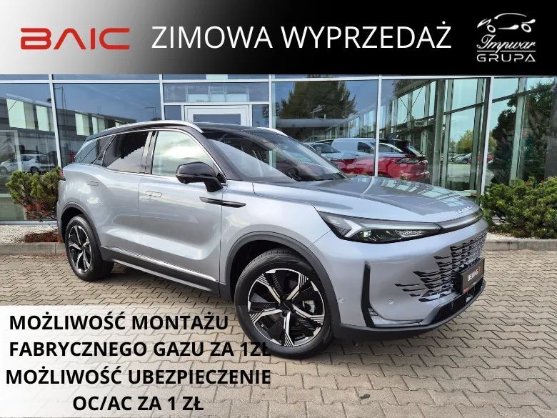 BAIC 7 Kamery 360 / Masaże i Wentylacja Foteli / el. Klapa / Szyberdach