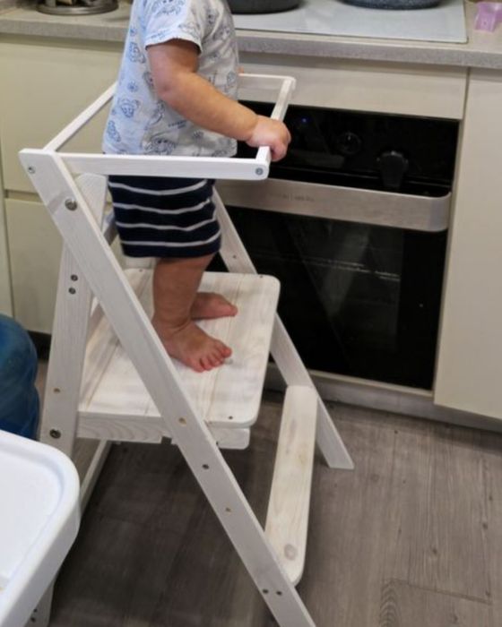 Вежа Монтессорі розкладна /Вежа помічника з регулюванням / Башня