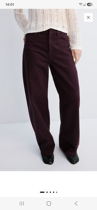 Джинси Mango р 36 Jeans balloon tiro medio