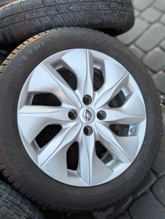 Шина зимова Nokian 195/55 R16 7mm для Рено zoe запаска колесо резина
