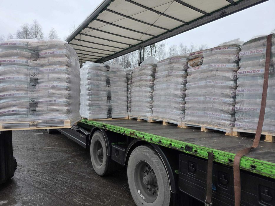 Pellet Olczyk EnPlus A1 6mm - Pakowany w workach 15KG x 67 szt 1005KG