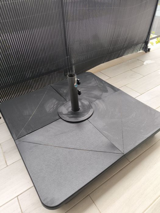 Base de suporte para chapéu de sol