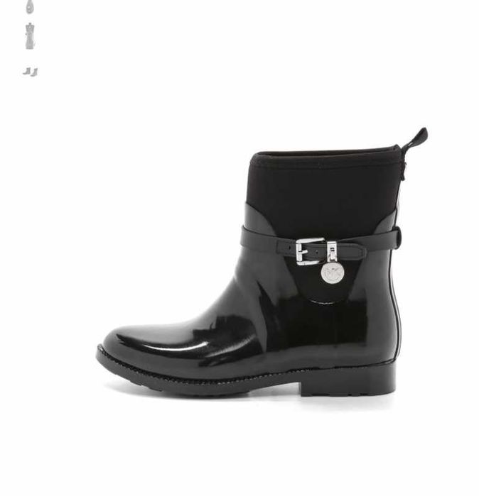 Оригинал.резиновые,силиконовые сапоги-полусапожки michael kors