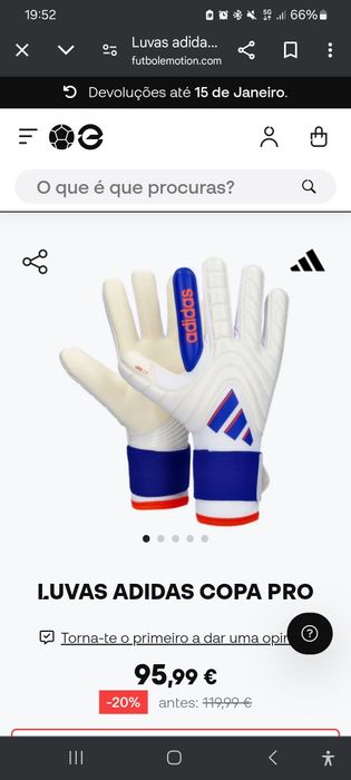 Luvas adidas Copa Pro

Tamanho 10