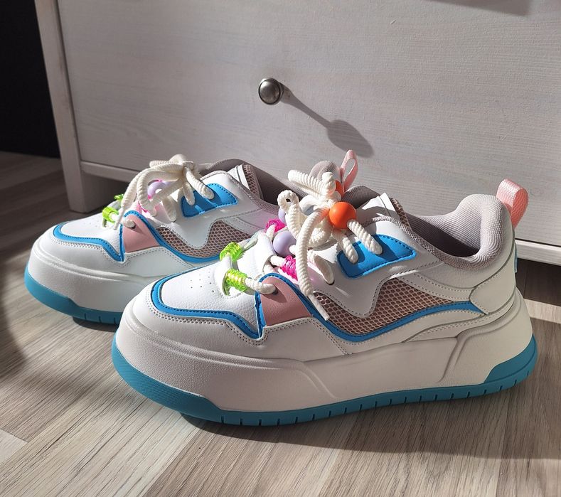 Buty adidasy sneakersy y2k koraliki