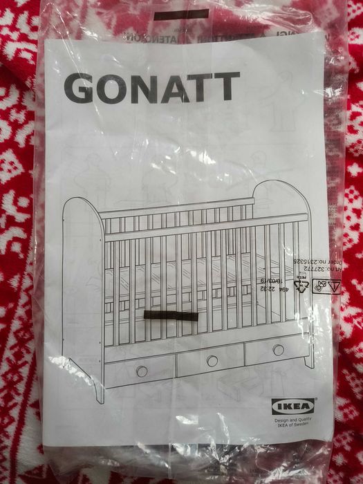 Łóżeczko ikea gonatt