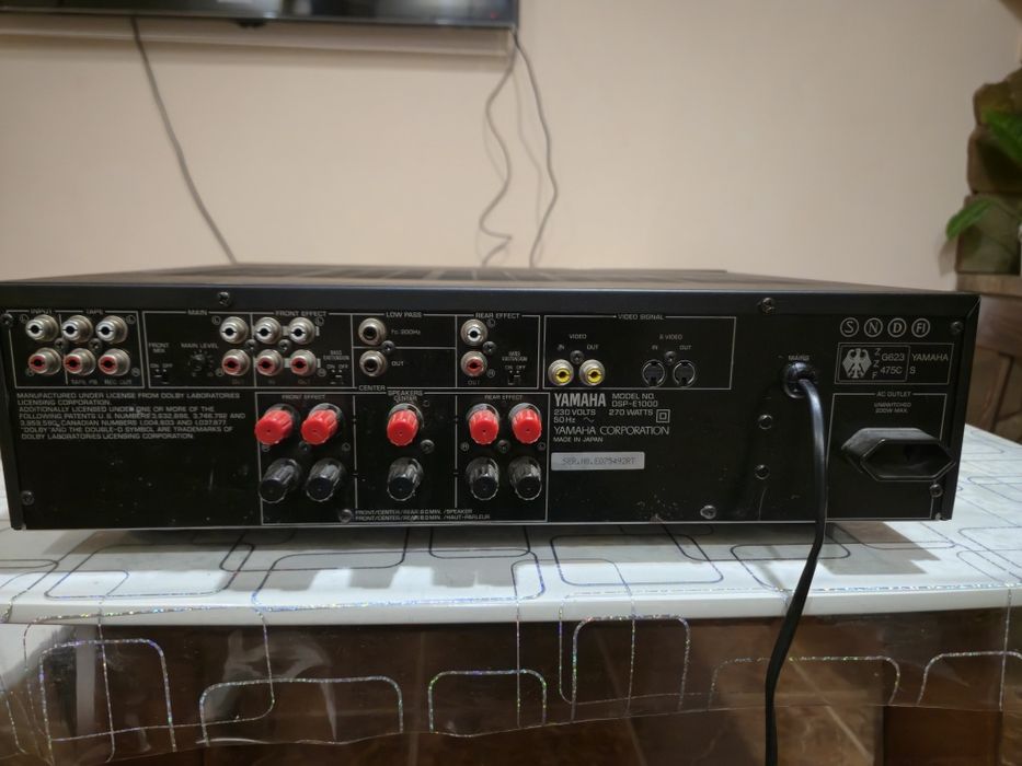 Yamaha dsp e1000 под ремонт