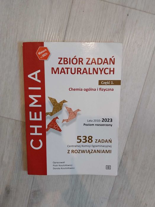 CHEMIA zbiór zadań maturalnych pazdro część 1. Chemia ogólna i fizyczna
