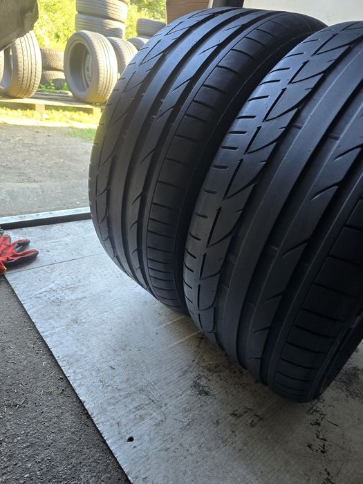 Sprzedam 2 opony 255/40 18" Bridgestone letnie 85% 2022r Runflat