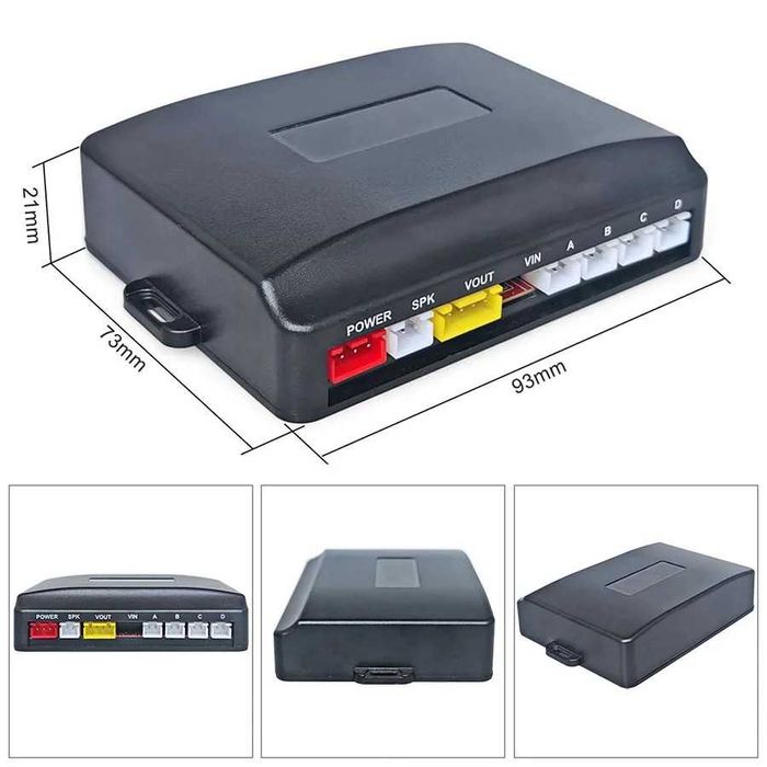 Car Reverse Video Parking Radar 4 Sensor Kit