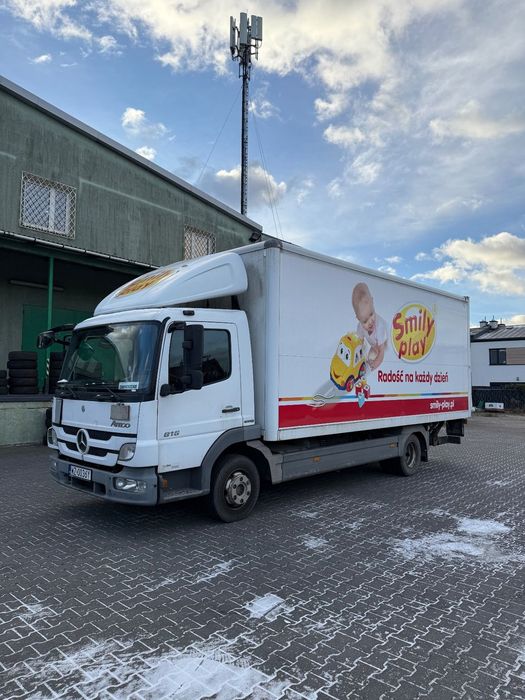 Mercedes-Benz Atego 816  Mercedes Atego 816 izoterma z windą, super stan z salonu Mercedes
