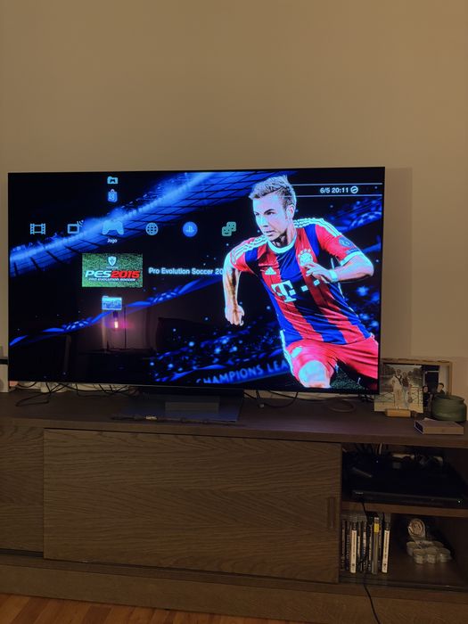 Vendo/ Troco PS3 500gb + comando + 9 jogos