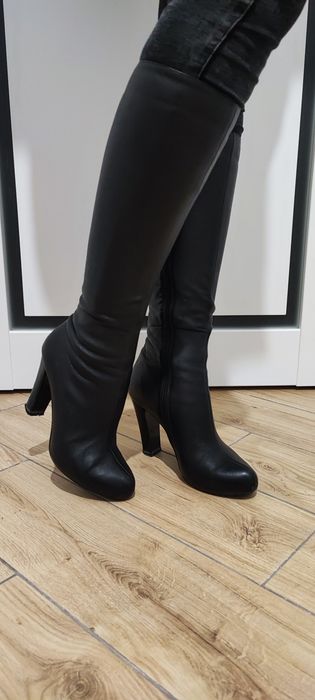 Сапоги чоботи шкіра Brocoly 39 р.