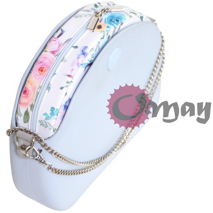 organizer do OBAG MOON LIGHT pastelowe róże błękitne 2 kieszenie OMAY