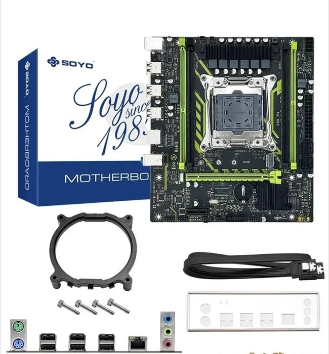 Ігровий комплект SOYO X99-P4 + Intel Xeon E5-2630 v4 (10 ядер / 20 потоків)
