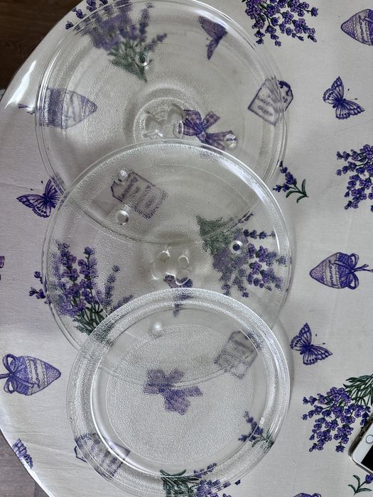 Тарілка для мікрохвильовки 28 діаметр