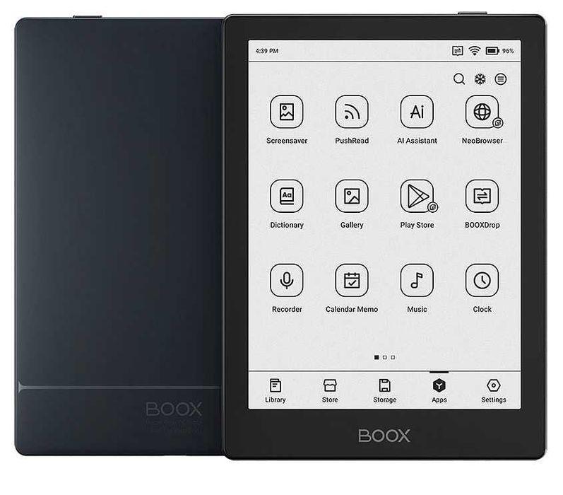 Onyx Boox Go 6 black. Вся лінійка електронні книги Boox та аксесуари