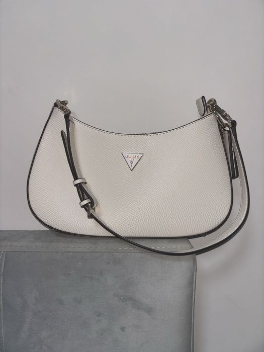 Mala de ombro Noelle saffiano - Guess