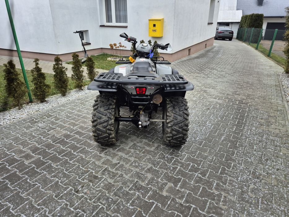 Quad Polaris Magnum 500 - 4x4 - pług  - wyciągarka