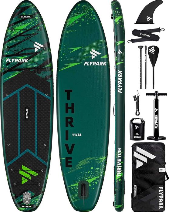 Надувна SUP дошка для плавання FLYPARK 335 см Thrive