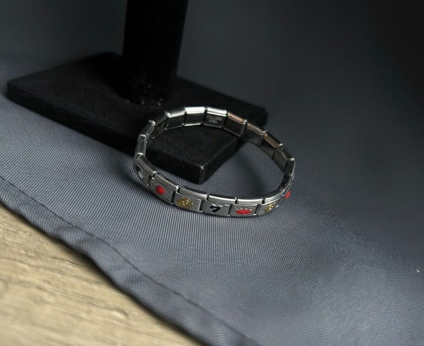 Bransoletka Italian Charms - Ręcznie personalizowana