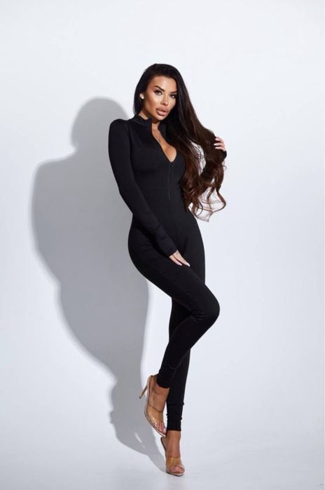 Новий Комбінезон  Комбез з блискавкою в рубчик