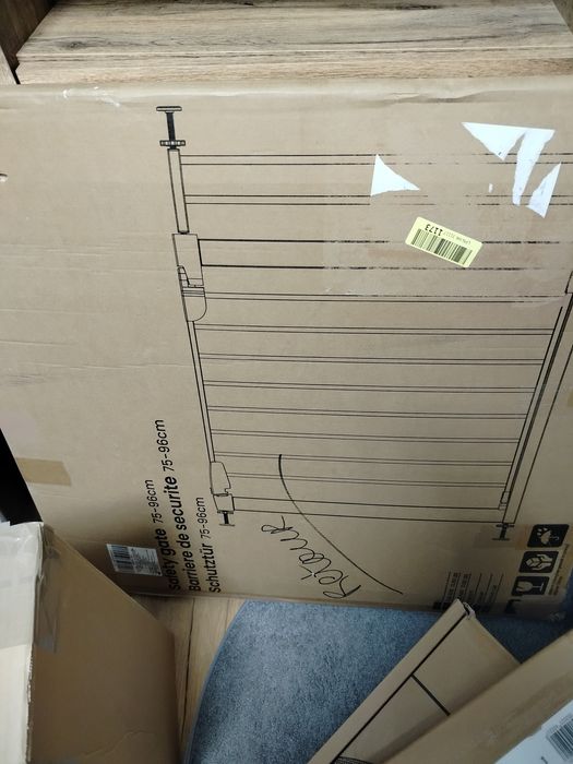 Bramka na schody zabezpieczajaca