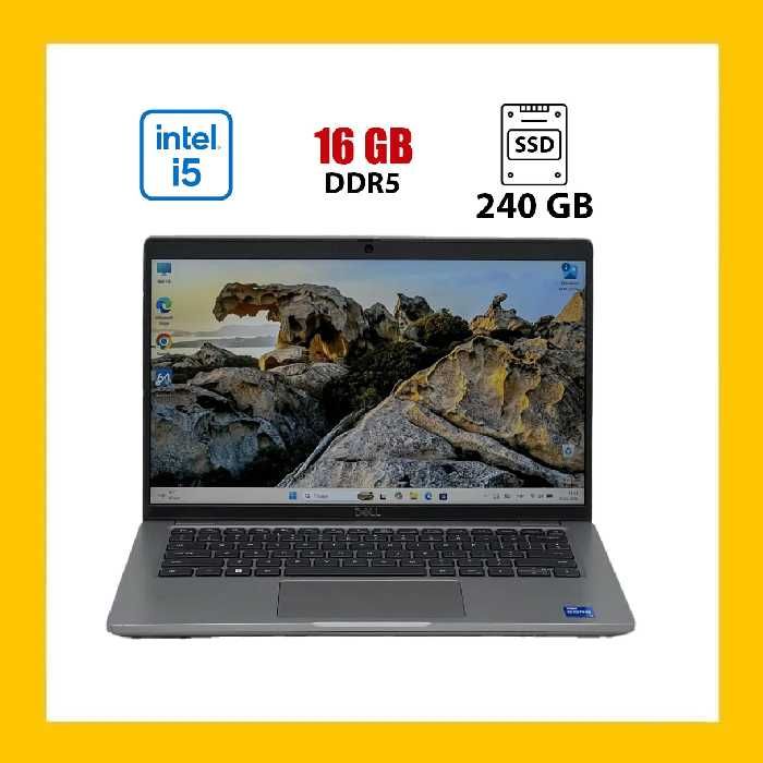 Ультрабук Dell Latitude 5440 / 14" (1920x1080) IPS / Core i5-1350P (12 (16) ядер по 1.9 - 4.7 GHz)/ 16GB DDR5 / 240GB SSD / Iris Xe Graphics / WebCam