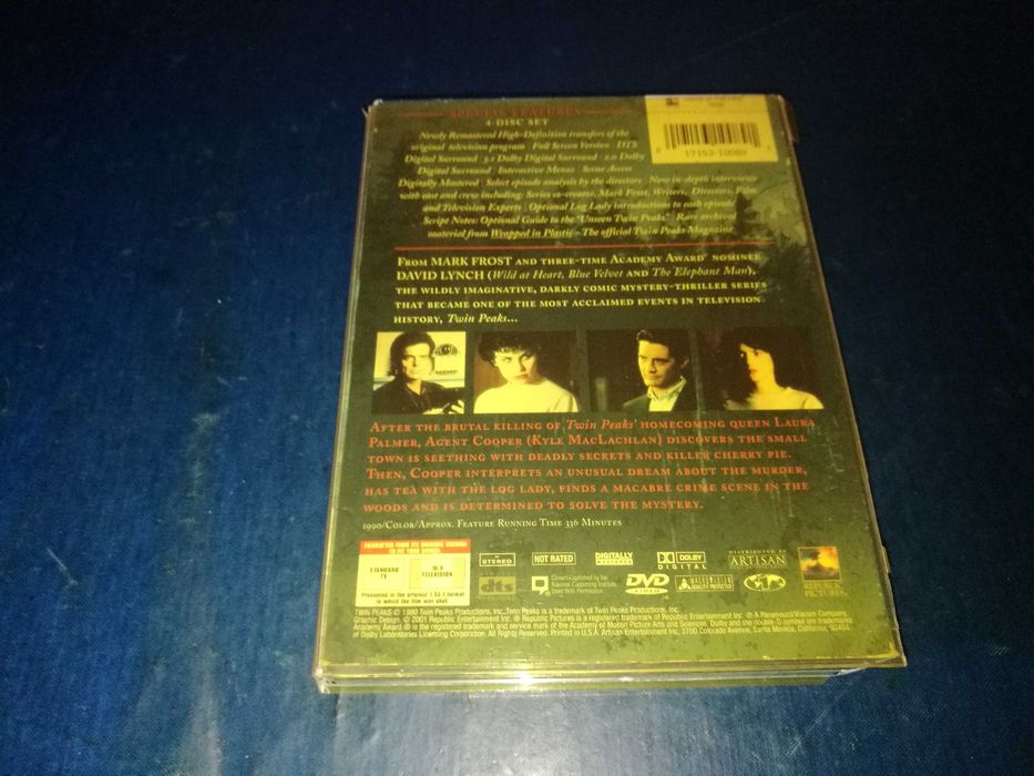 TWIN PEAKS - THE FIRST SEASON -Special Edition DVD (leg Inglês-Zona 1)