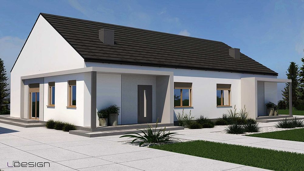 Projekty i wizualizacje elewacji, ogrodów i otoczenia budynków