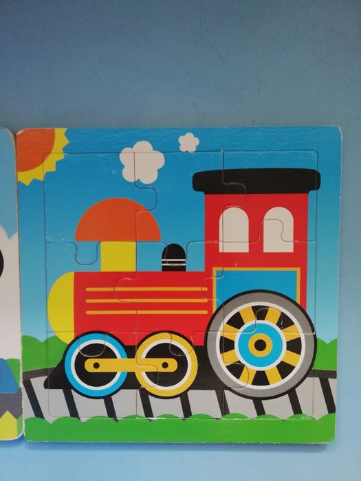 Puzzle drewniane  3 szt