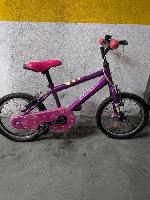 Bicicleta criança usada  ideal 4/7 anos