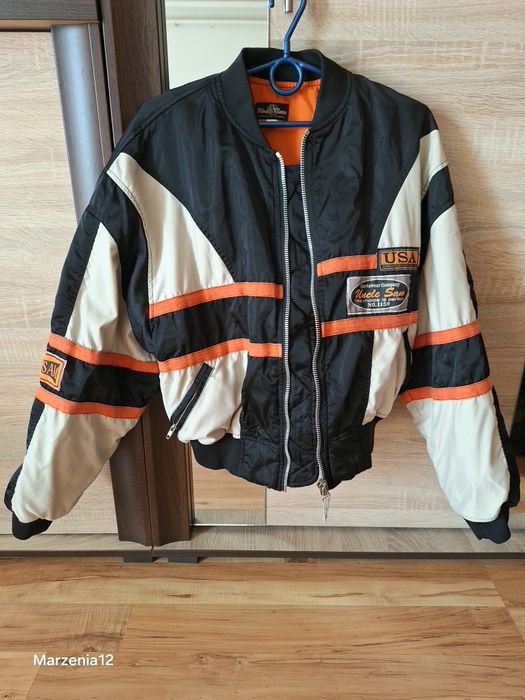 Kurtka Vintage Bomber Uncle Sam USA No. 1159 | Stan Idealny | Rozmiar S