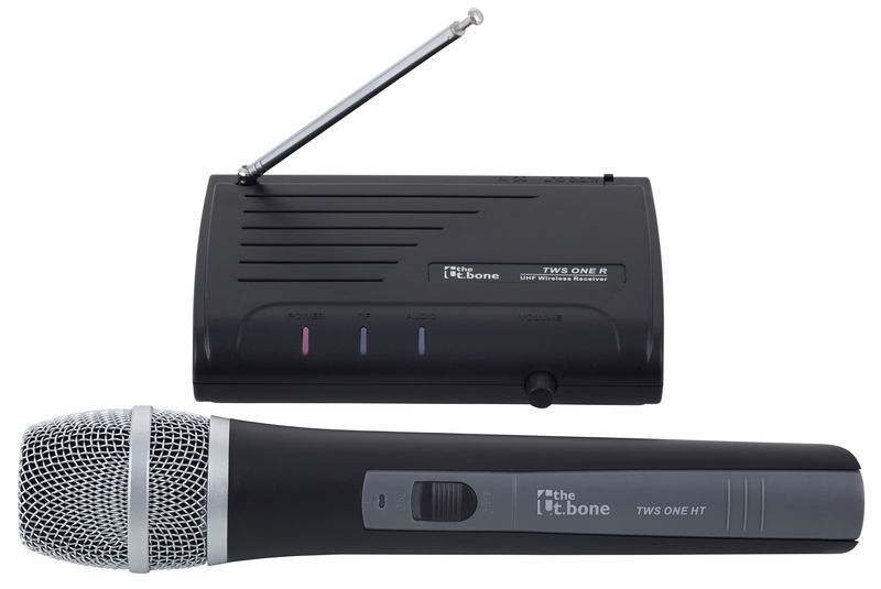 Microfone UHF de Mão 863 MHz – NOVO com garantia