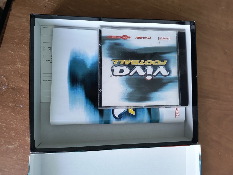 Колекційна ретро гра Viva Football (1998) PC Big Box | Повний комплект (Колекційна)