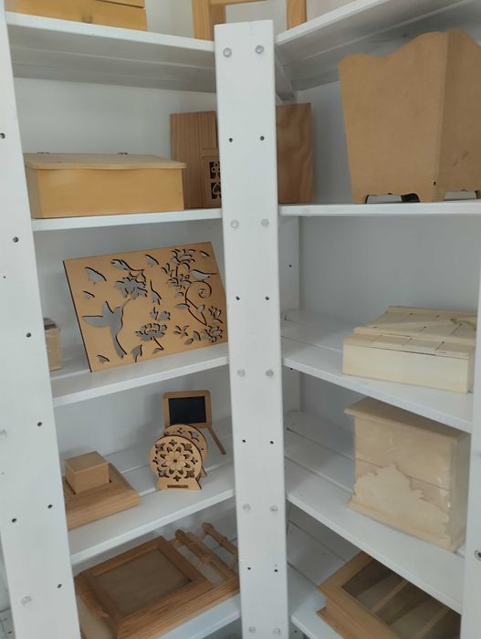 Madeira em cru para decorar