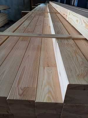 Krawędziak klejony sosnowy 100x200