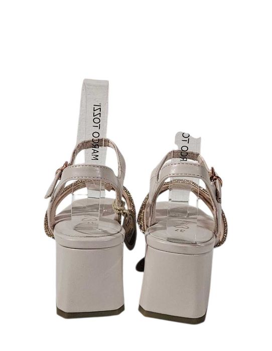 Damskie sandały marki Marco Tozzi. Rozmiar 37, kolor powder 28385