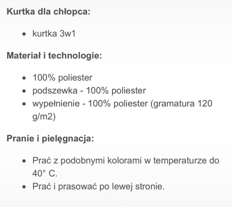 Kurtka dla chlopca Smyk r.104