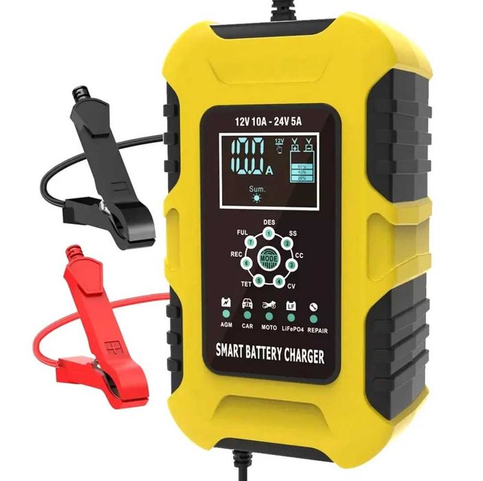 Зарядное 10А для LifePo4 12V десульфатация зарядка аккумулятора