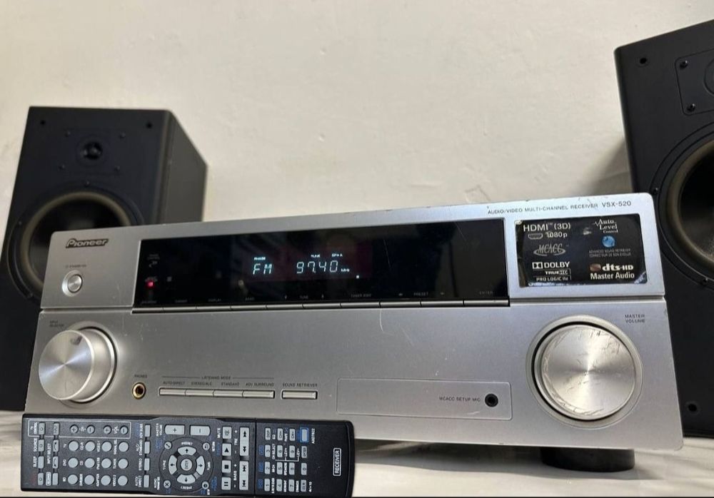 Pilot! Amplituner PIONEER VSX-520s, HDMI, 5*130 Watt.
