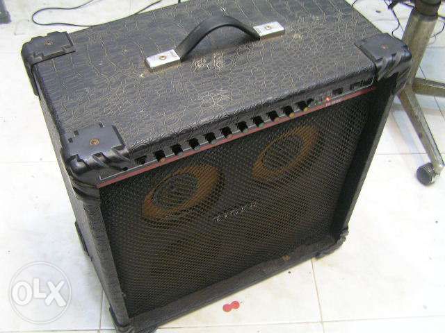 coluna amplificada para viola e micro