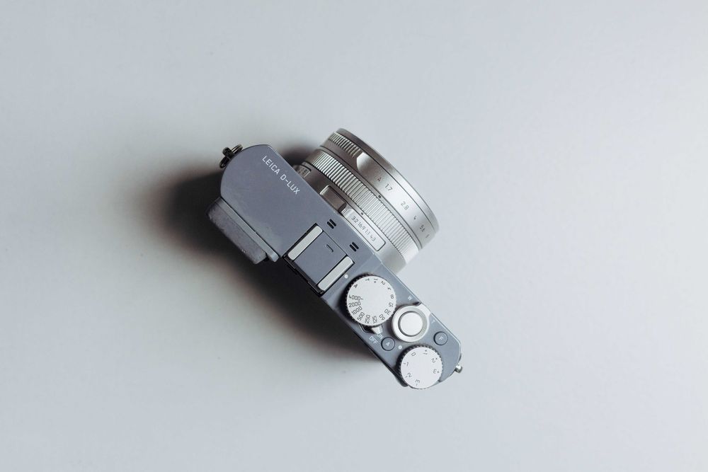 Leica D-Lux Typ 109 - szara - rzadki okaz - bdb stan - kompaktowy aparat foto