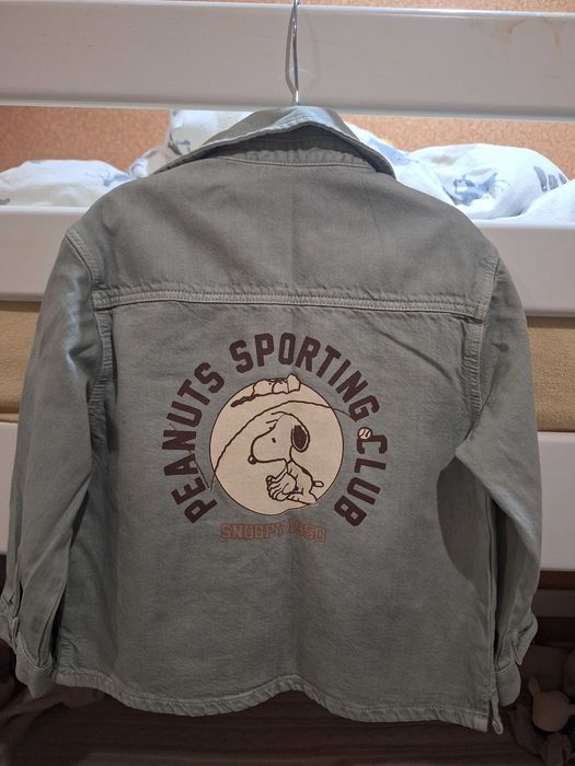 Джинсовая рубашка Zara на 4-5 лет