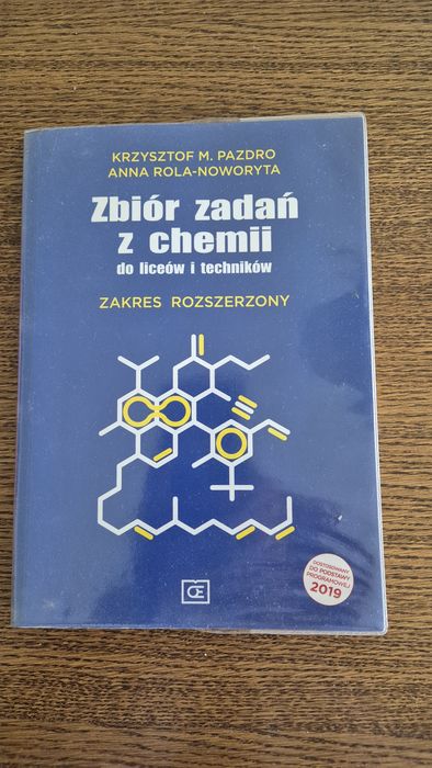 Zbiór zadań z chemii dla liceum I technikum zakres rozszerzony